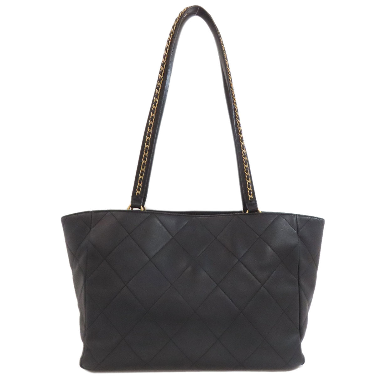 CHANEL Matelasse GoldHardware Tote Bag Calf Ladies [Used]