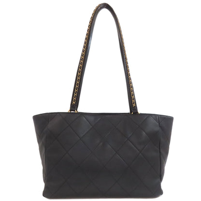 CHANEL Matelasse GoldHardware Tote Bag Calf Ladies [Used]