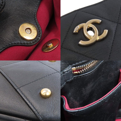 CHANEL Matelasse GoldHardware Tote Bag Calf Ladies [Used]
