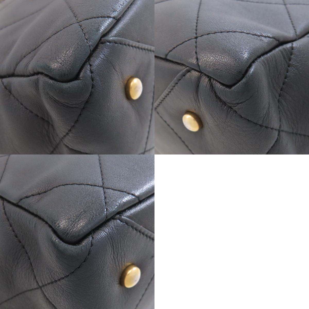 CHANEL Matelasse GoldHardware Tote Bag Calf Ladies [Used]