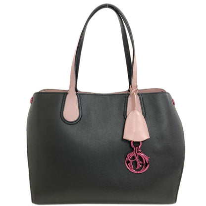CHRISTIAN DIOR Addict Tote Bag Calf Ladies [Used]