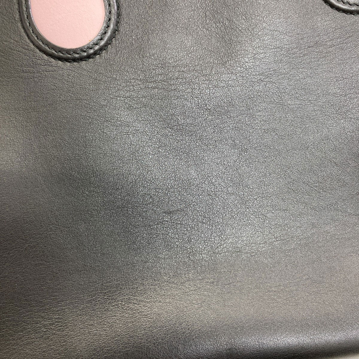 CHRISTIAN DIOR Addict Tote Bag Calf Ladies [Used]