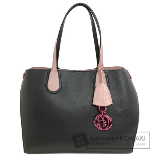 CHRISTIAN DIOR Addict Tote Bag Calf Ladies [Used]