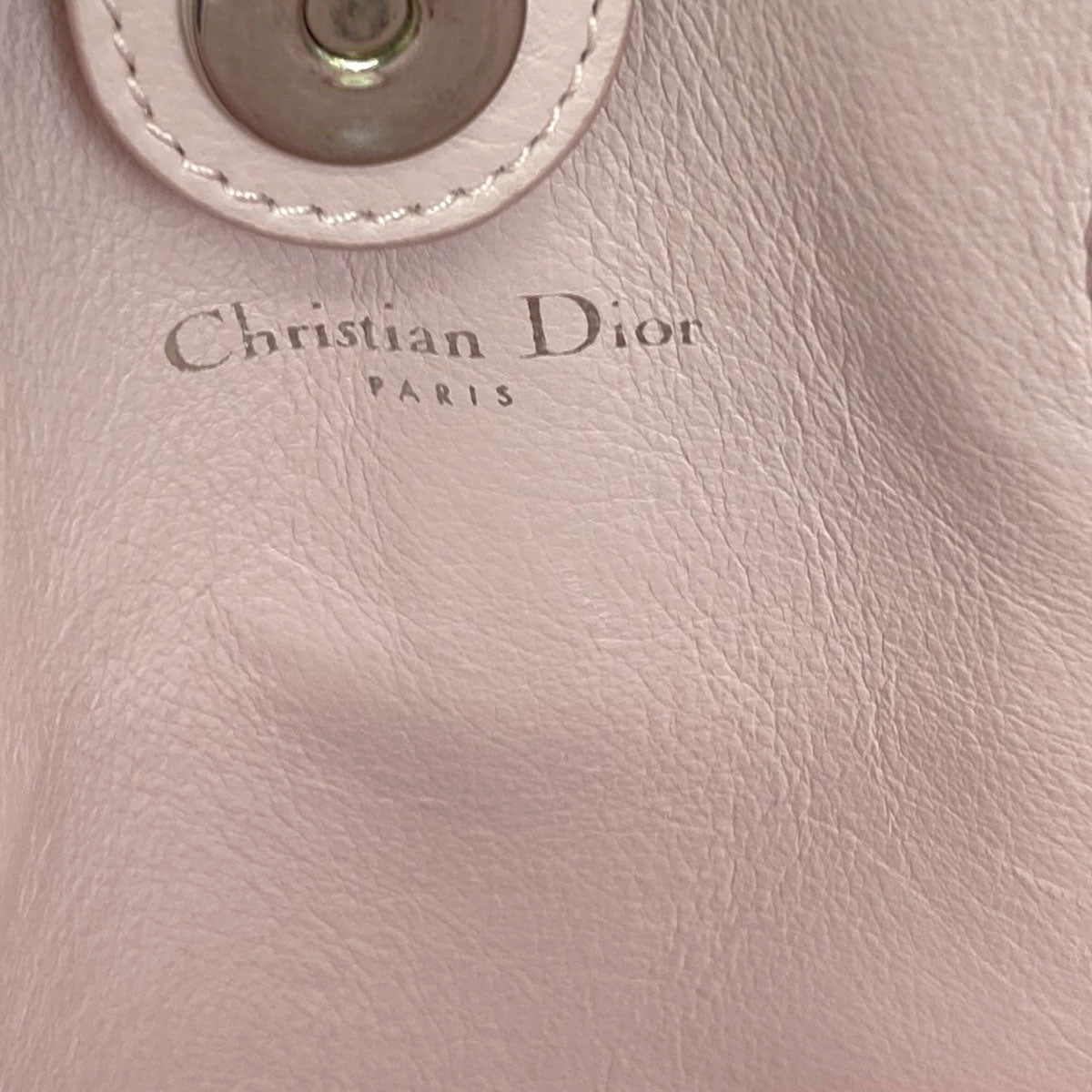 CHRISTIAN DIOR Addict Tote Bag Calf Ladies [Used]