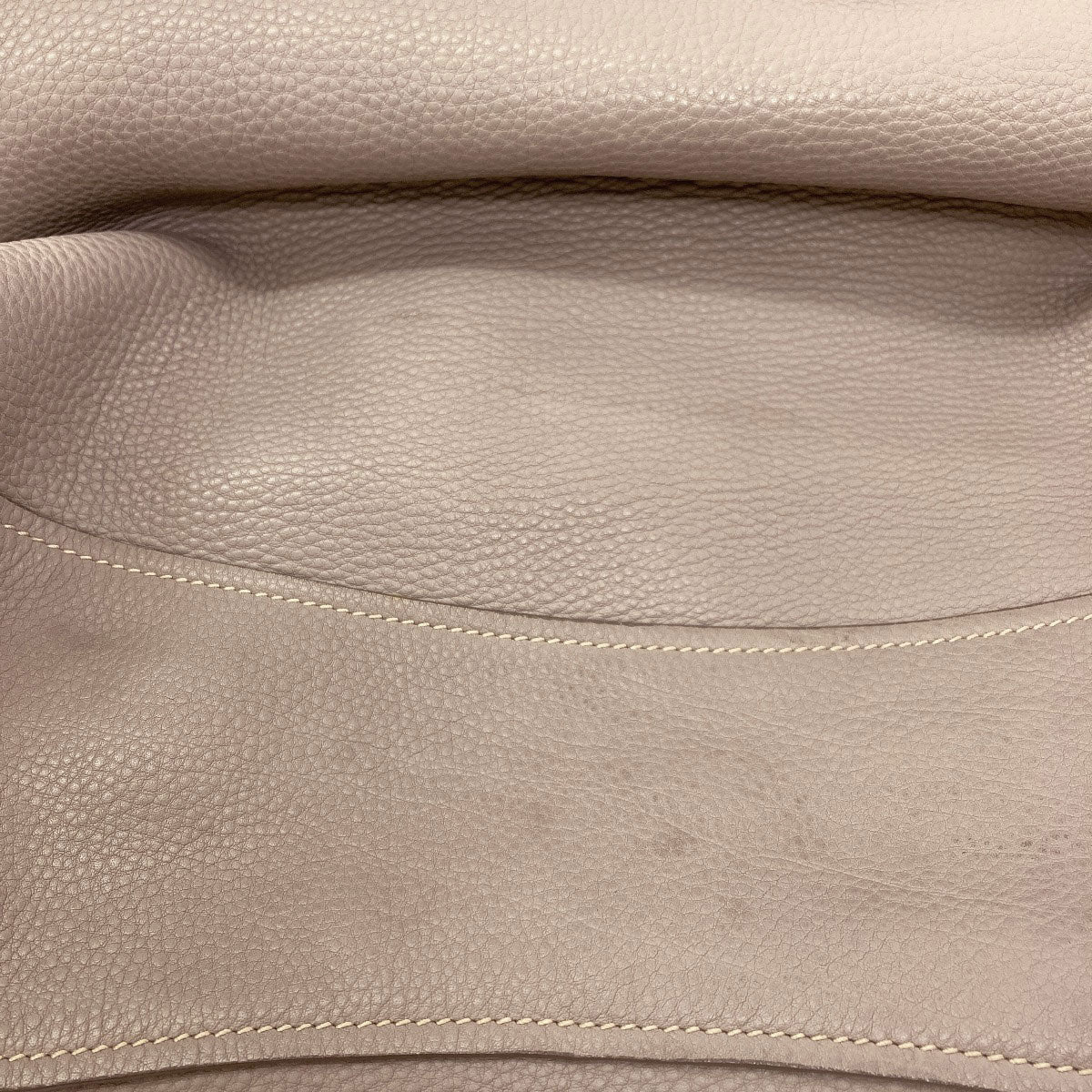 MIUMIU logo Tote Bag Leather Ladies [Used]