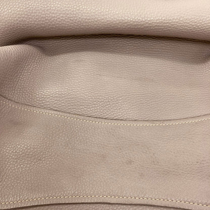 MIUMIU logo Tote Bag Leather Ladies [Used]