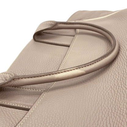 MIUMIU logo Tote Bag Leather Ladies [Used]