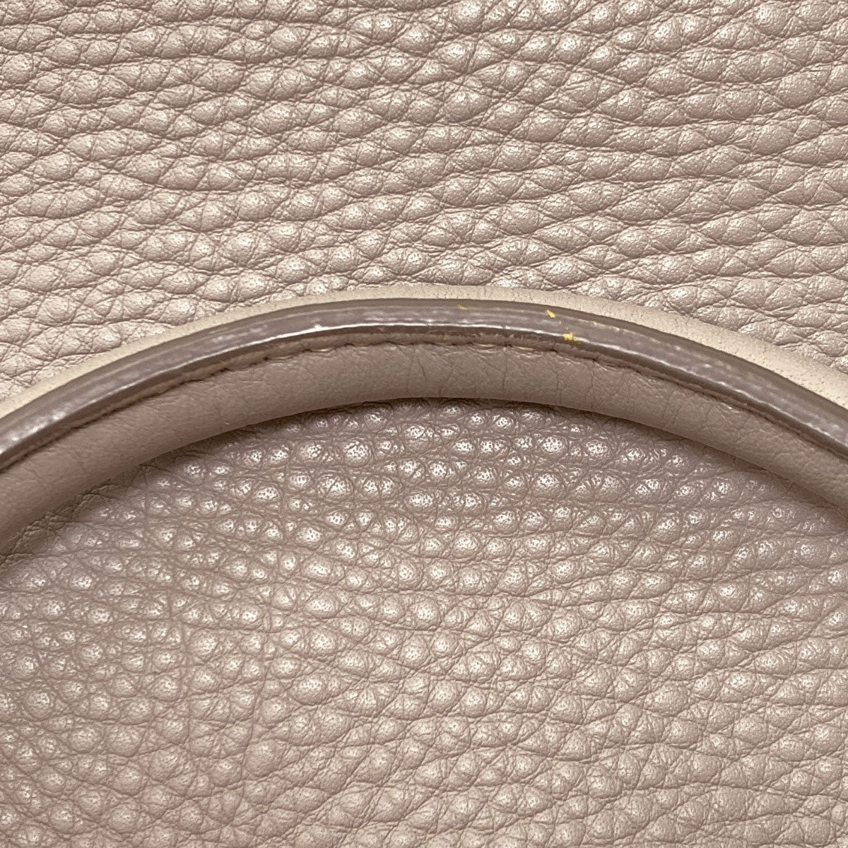 MIUMIU logo Tote Bag Leather Ladies [Used]