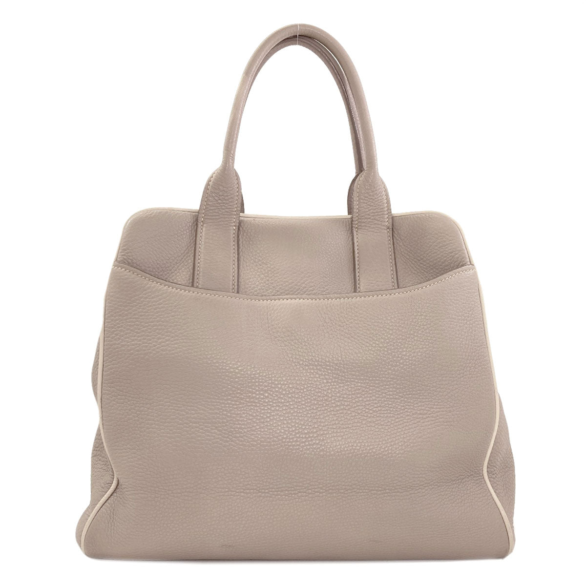 MIUMIU logo Tote Bag Leather Ladies [Used]