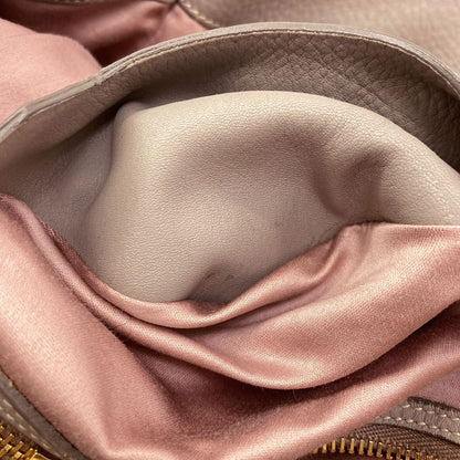 MIUMIU logo Tote Bag Leather Ladies [Used]