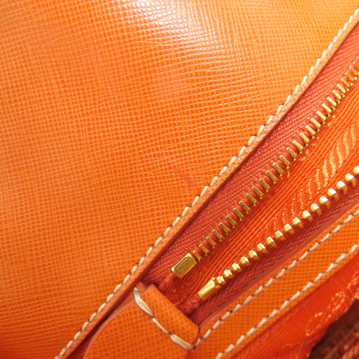 PRADA BN2254 2WAY Handbag Canvas LeatherLadies [Used]