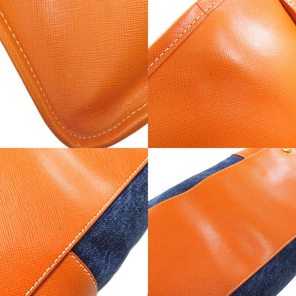 PRADA BN2254 2WAY Handbag Canvas LeatherLadies [Used]