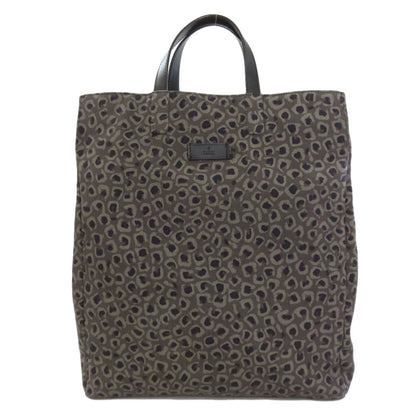 GUCCI 341739 Leopard pattern Tote Bag Canvas CalfLadies [Used]