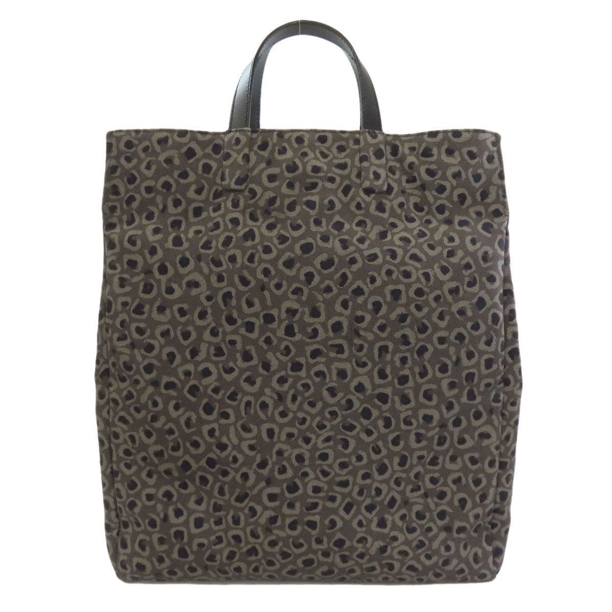 GUCCI 341739 Leopard pattern Tote Bag Canvas CalfLadies [Used]