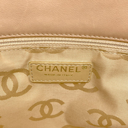 CHANEL Wild Stitch COCO Mark GoldHardware Tote Bag Calf Ladies [Used]