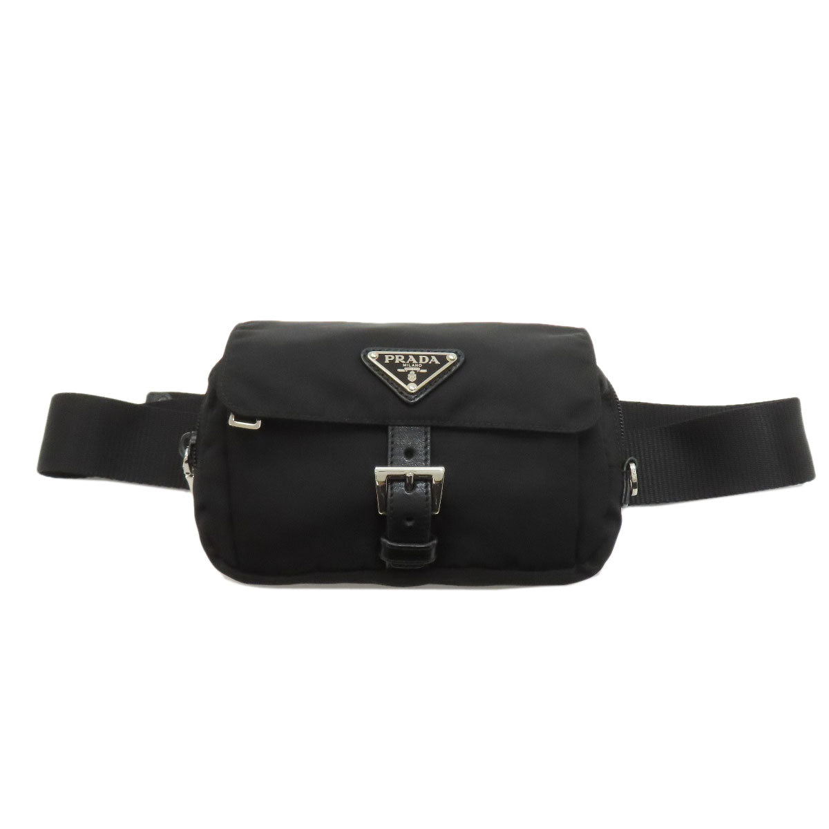 PRADA Logo Hardware Hip bag, waist bag Nylon Ladies [Used]