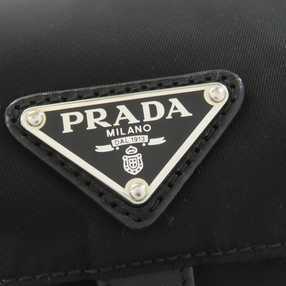 PRADA Logo Hardware Hip bag, waist bag Nylon Ladies [Used]