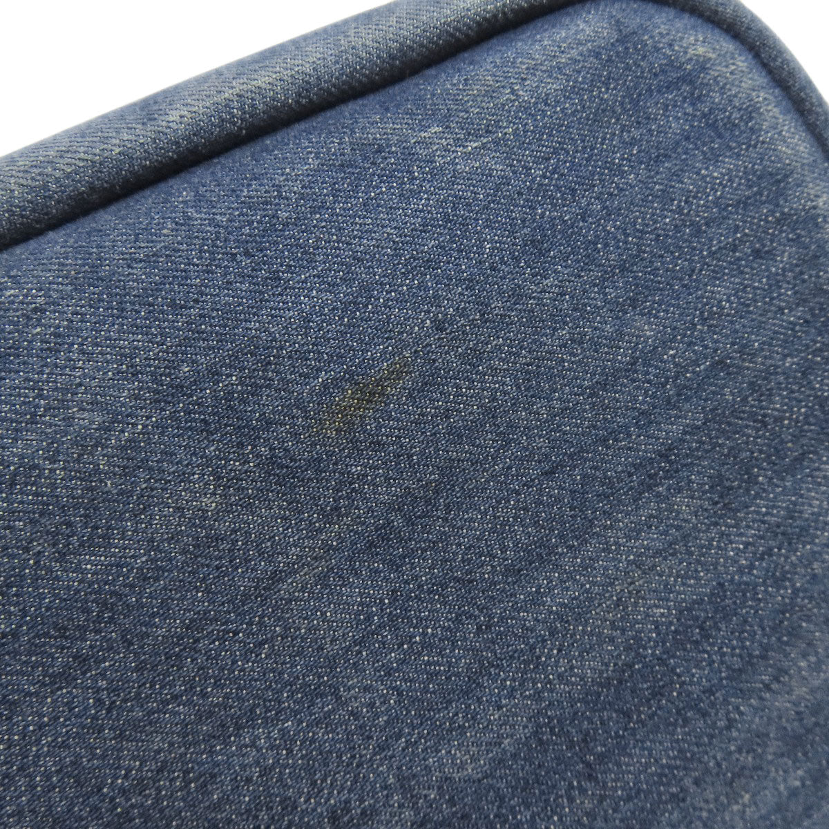 PRADA logo Tote Bag Denim Ladies [Used]