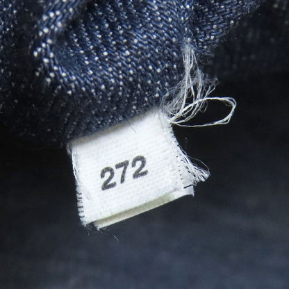 PRADA logo Tote Bag Denim Ladies [Used]