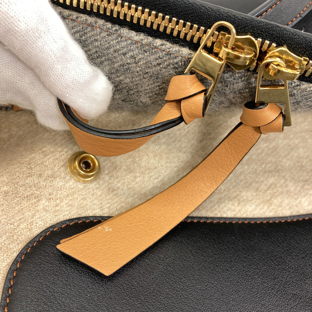 LOEWE Goya Backpack Â· Daypack Calf woolLadies [Used]