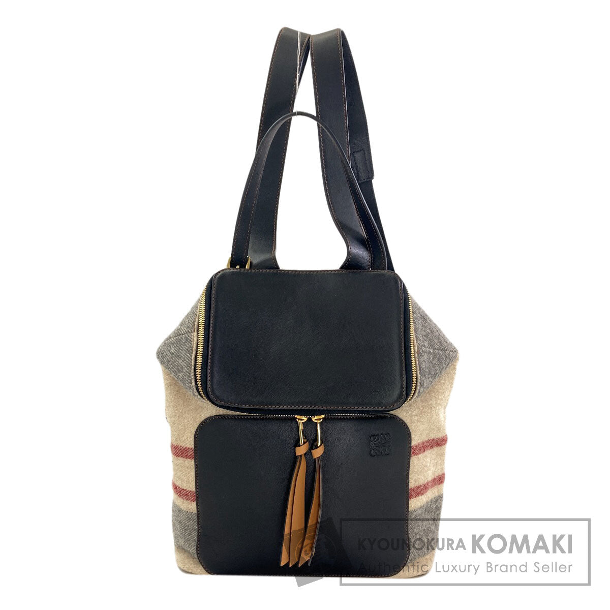 LOEWE Goya Backpack Â· Daypack Calf woolLadies [Used]