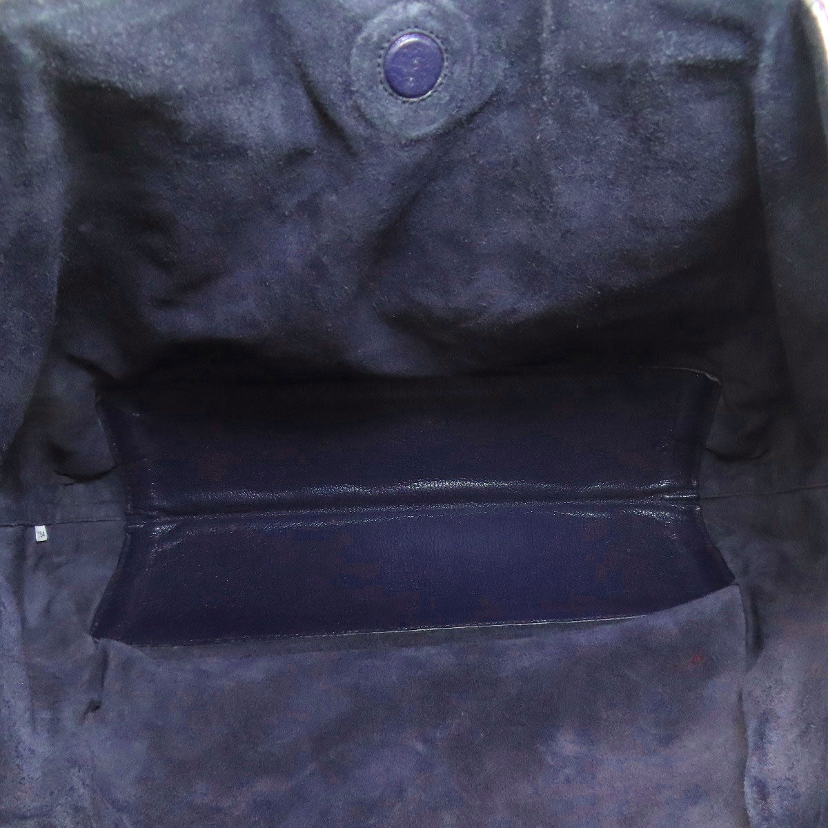 MIUMIU logo Tote Bag Leather Ladies [Used]