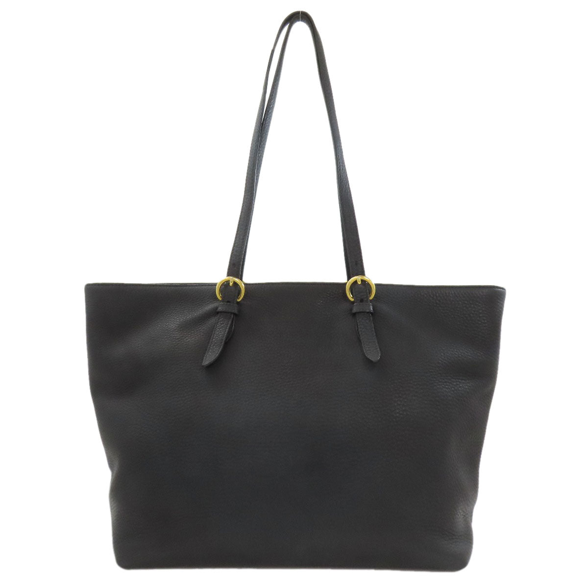 MIUMIU logo Tote Bag Leather Ladies [Used]
