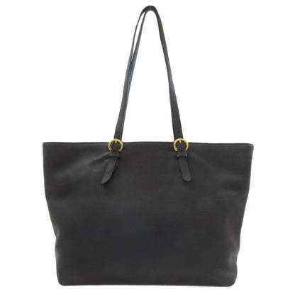 MIUMIU logo Tote Bag Leather Ladies [Used]
