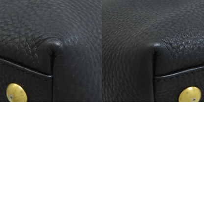 MIUMIU logo Tote Bag Leather Ladies [Used]