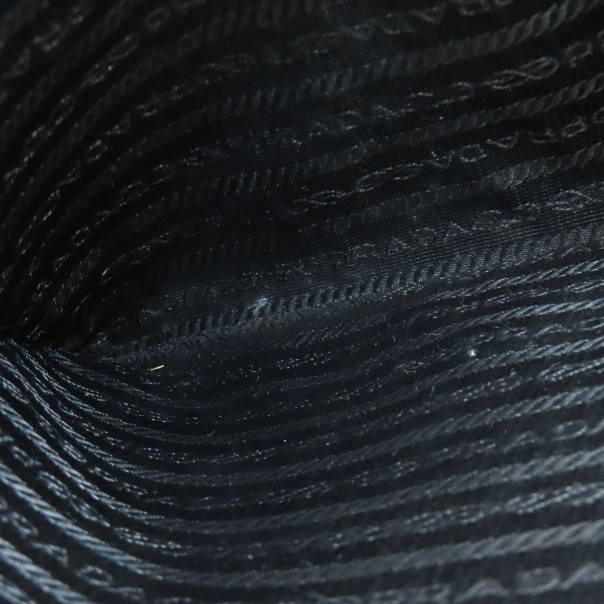 PRADA Symbol Topstitch Handbag Calf Ladies [Used]