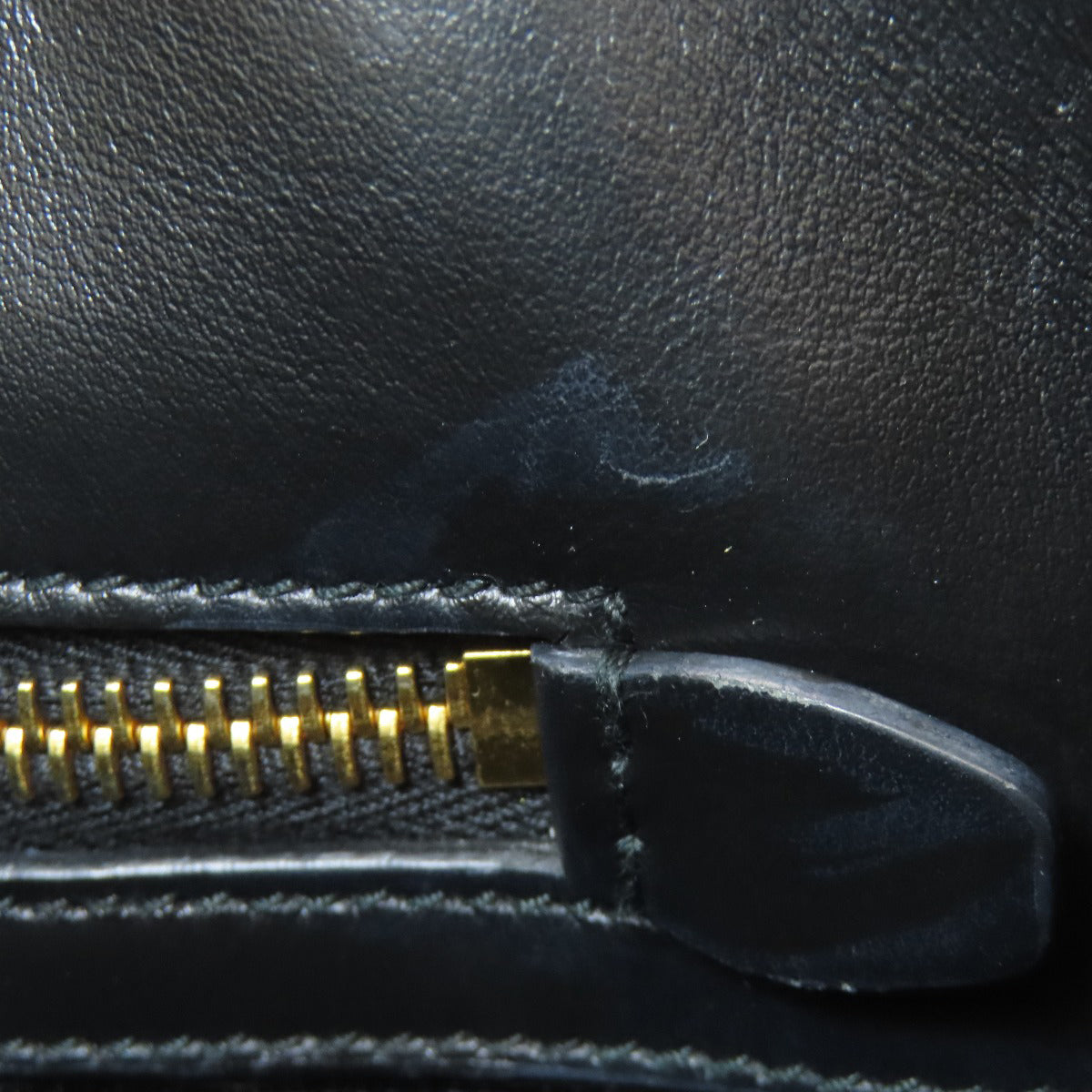 PRADA Symbol Topstitch Handbag Calf Ladies [Used]