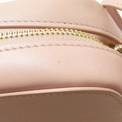 VERSACE logo Shoulder Bag Leather Ladies [Used]