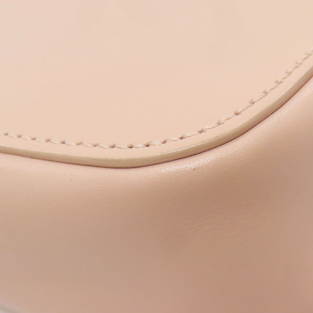 VERSACE logo Shoulder Bag Leather Ladies [Used]