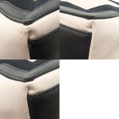BALENCIAGA 339933 NAVY CABAS Handbag Canvas Ladies [Used]