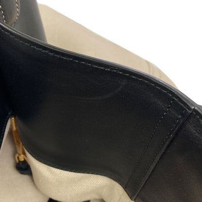 BOTTEGA VENETA logo Tote Bag Canvas LeatherLadies [Used]
