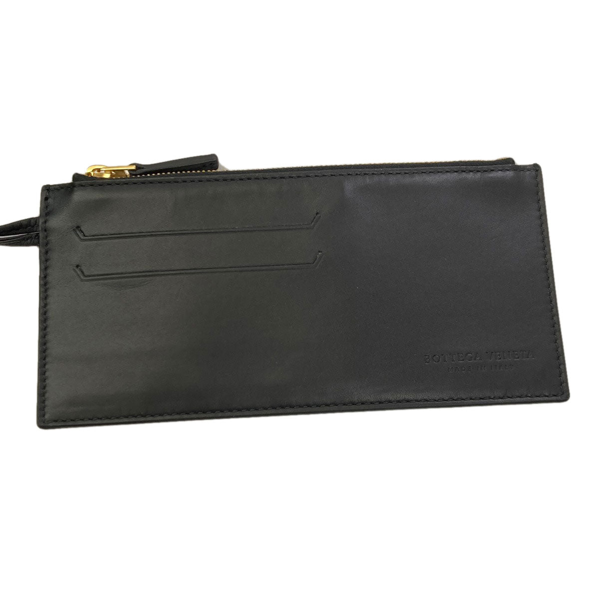 BOTTEGA VENETA logo Tote Bag Canvas LeatherLadies [Used]