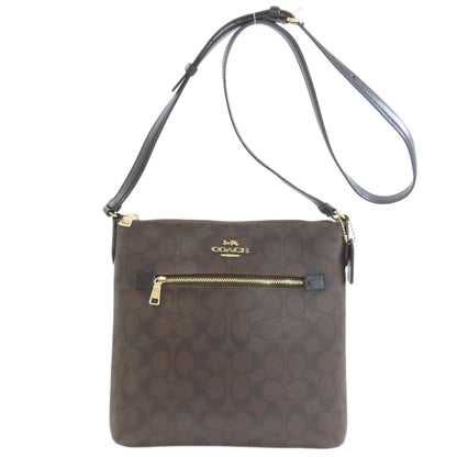 COACH C1554 Signature Shoulder Bag PVC Ladies [Used]