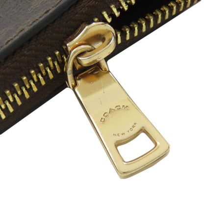COACH C1554 Signature Shoulder Bag PVC Ladies [Used]
