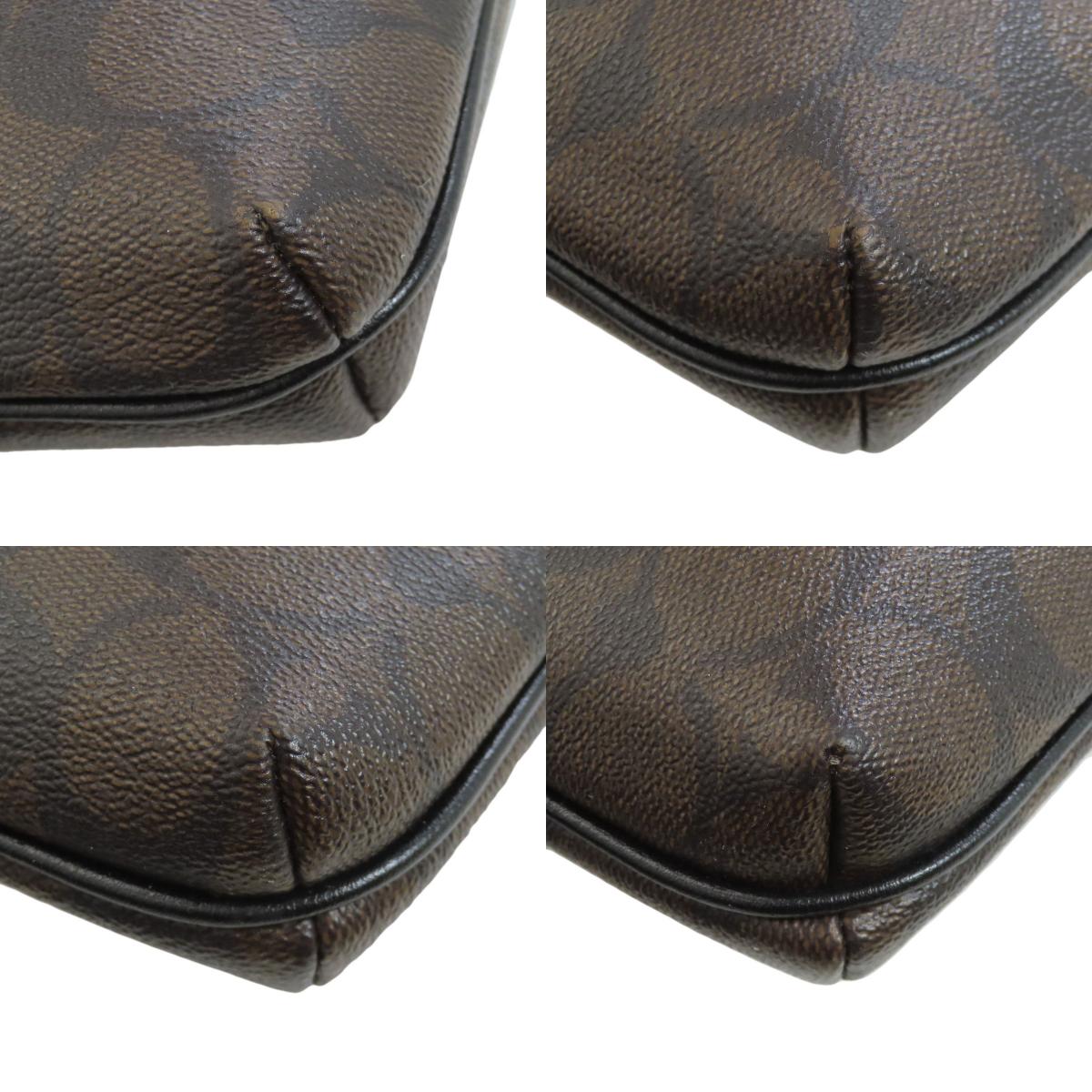 COACH C1554 Signature Shoulder Bag PVC Ladies [Used]