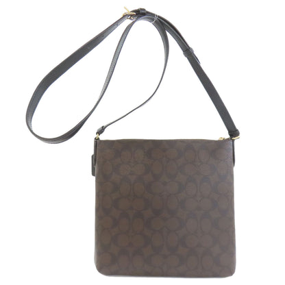 COACH C1554 Signature Shoulder Bag PVC Ladies [Used]