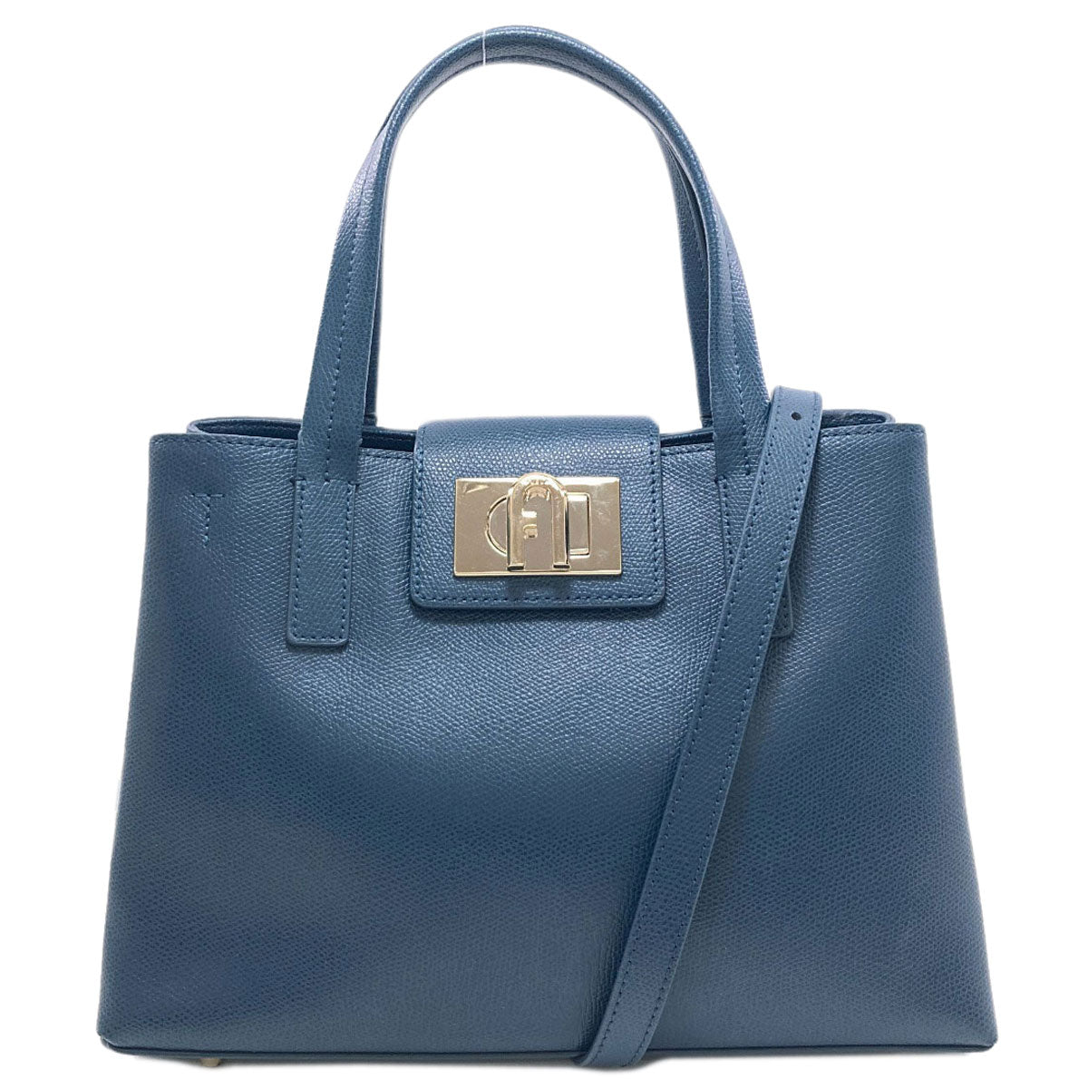 Furla Arch logo 2WAY Handbag PVC Ladies [Used]