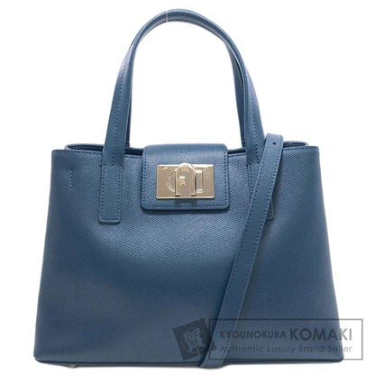 Furla Arch logo 2WAY Handbag PVC Ladies [Used]
