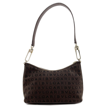 BVLGARI Logo mania Shoulder Bag Canvas Ladies [Used]