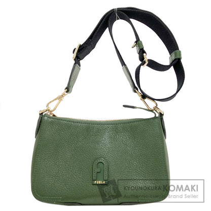 Furla アーチロゴ Shoulder Bag Leather Ladies [Used]