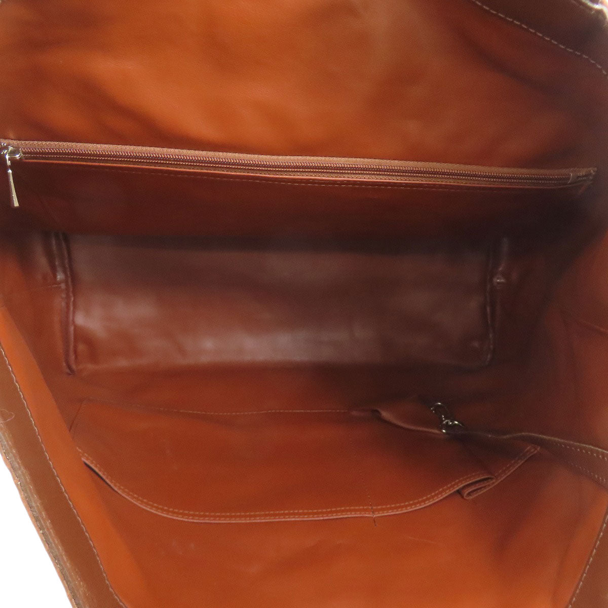 Longchamp logo Tote Bag Canvas Ladies [Used]