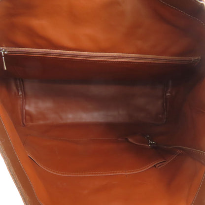 Longchamp logo Tote Bag Canvas Ladies [Used]