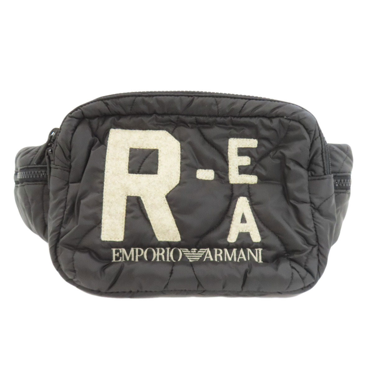 Emporio Armani logo body bag Nylon mens [Used]