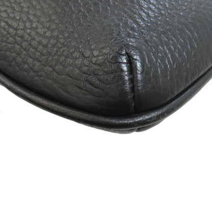 Emporio Armani logo Shoulder Bag Leather mens [Used]