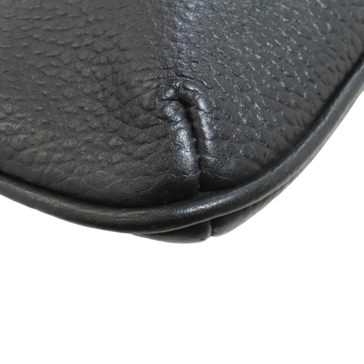 Emporio Armani logo Shoulder Bag Leather mens [Used]