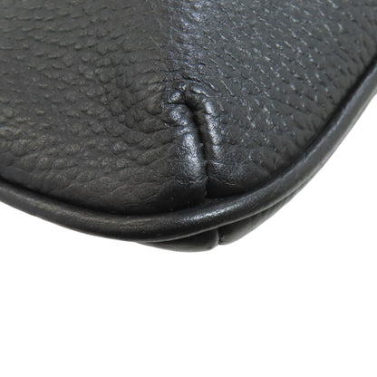 Emporio Armani logo Shoulder Bag Leather mens [Used]